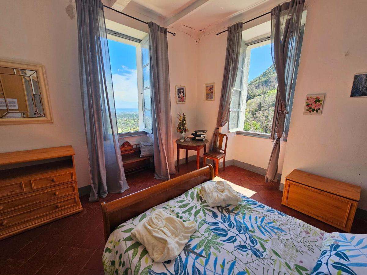 Palazzu Massoni, Magnifique Vue Sur La Mer Et La Montagne, Clim, Wifi, Parking Gratuit Cervione Exterior foto