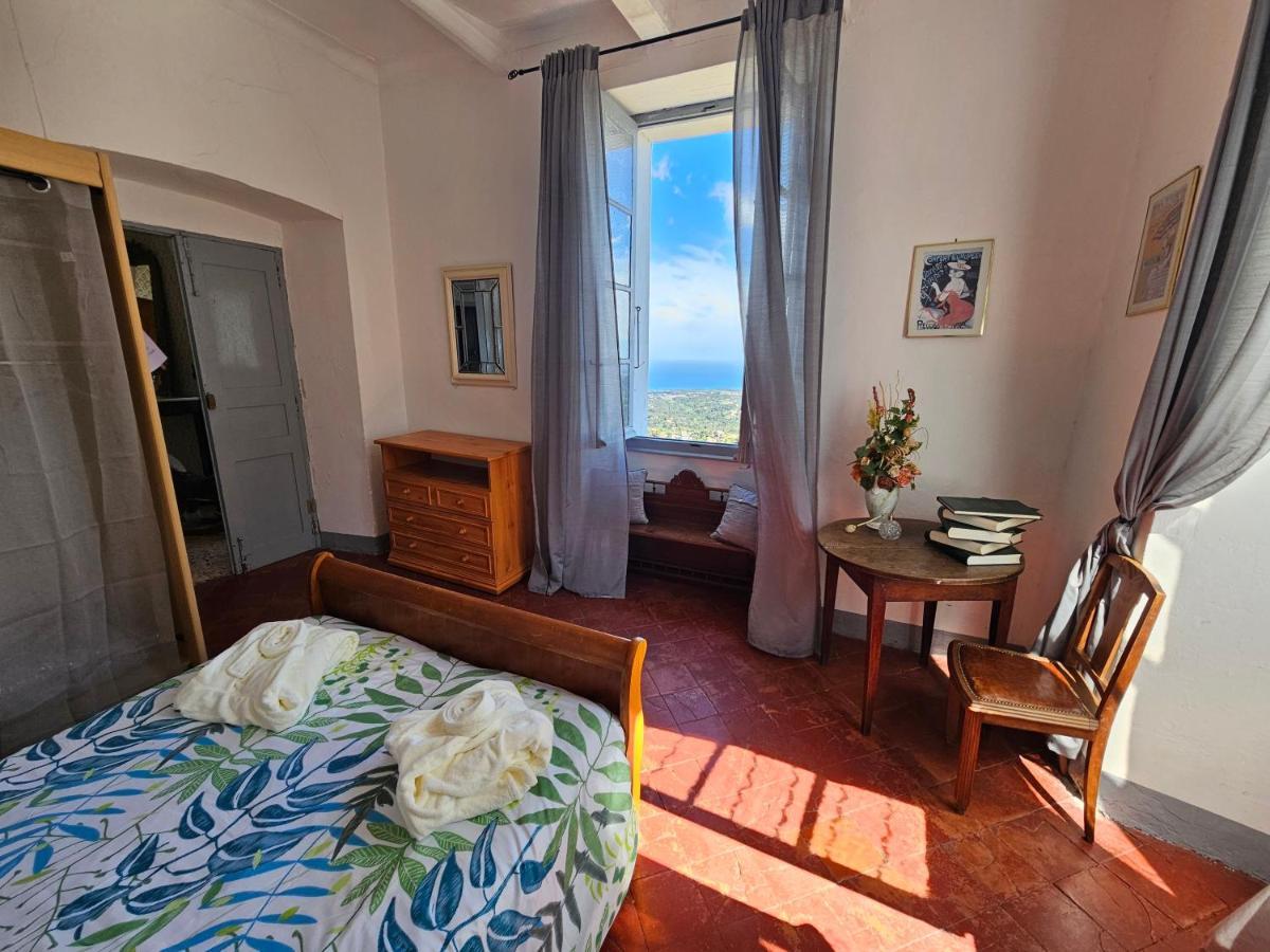 Palazzu Massoni, Magnifique Vue Sur La Mer Et La Montagne, Clim, Wifi, Parking Gratuit Cervione Exterior foto